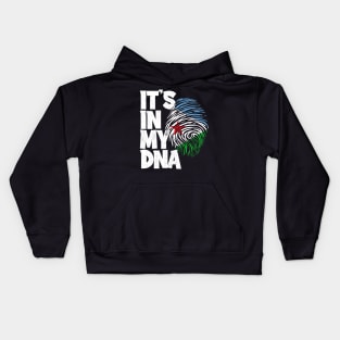 IT'S IN MY DNA Djibouti Flag Men Women Kids Kids Hoodie